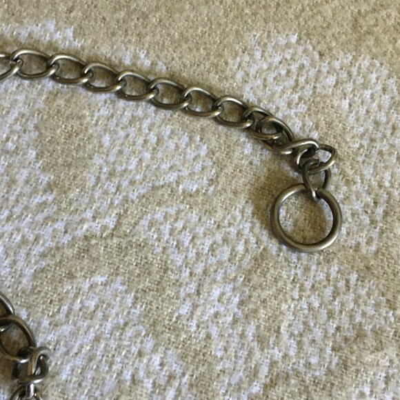 Unique Vintage Metal and Chain Bohemian Belt - Picture 8 of 12